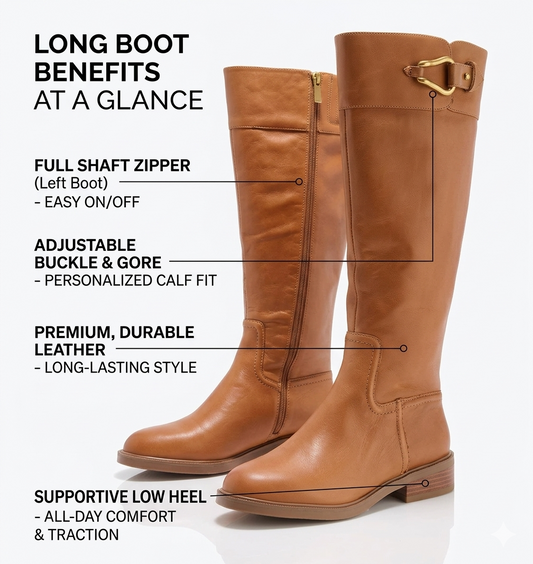 Vince Camuto Women’s Knee-High Long Boots – Fashion Winter / Riding Footwear